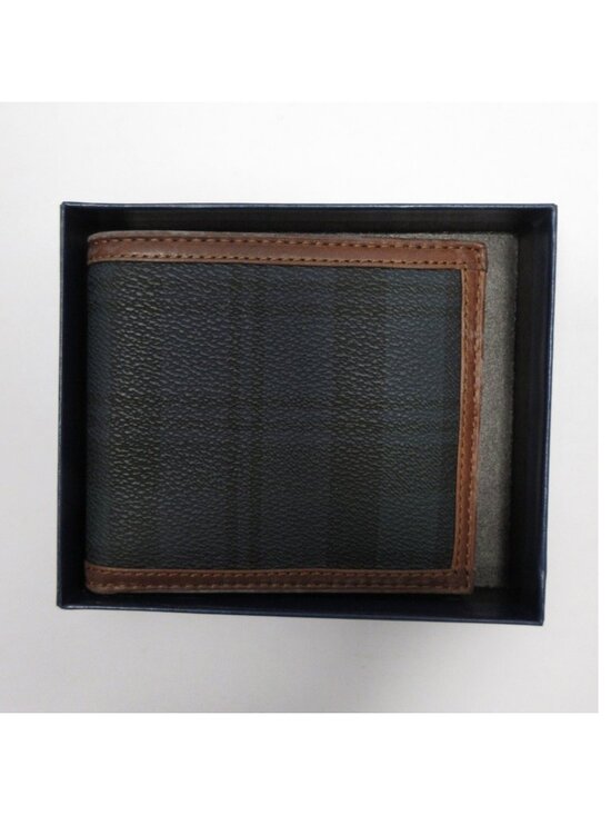 Polo Ralph Lauren Other - Polo Ralph Lauren Wallet One Size Brown Bifold Leather Plaid Classic
